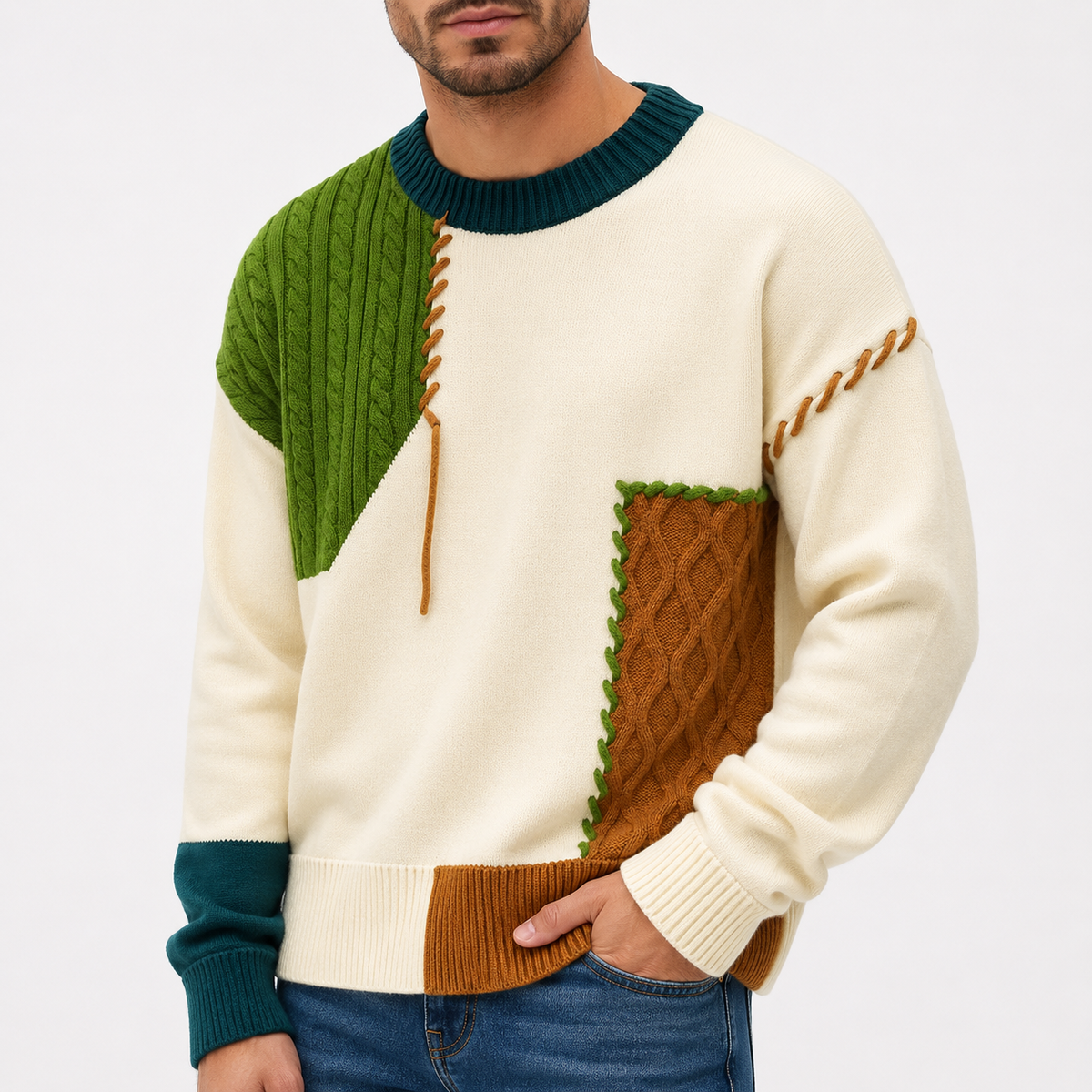 Tyler Arty Patch Sweater