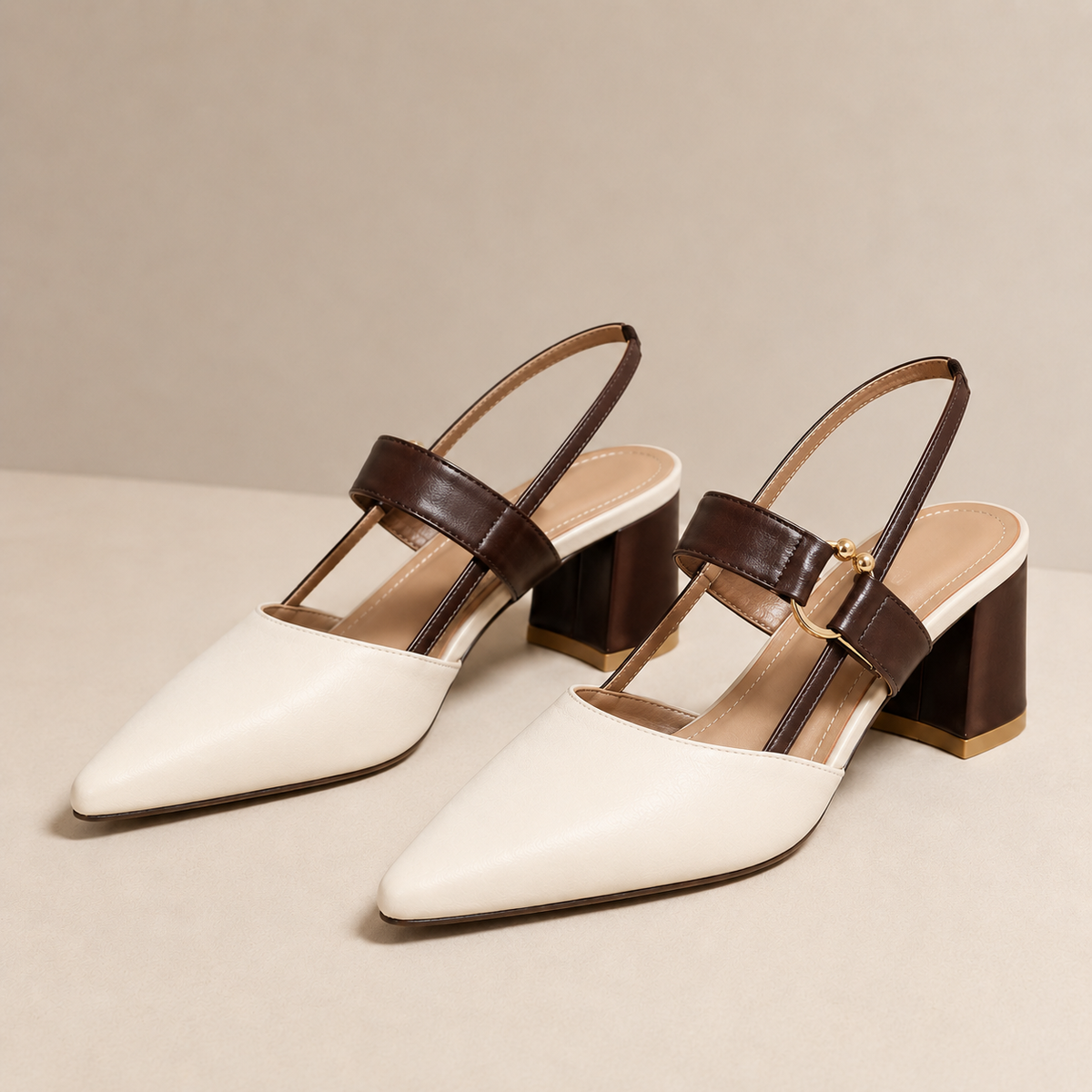 Isla Leather Heels