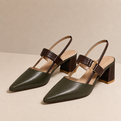 Isla Leather Heels