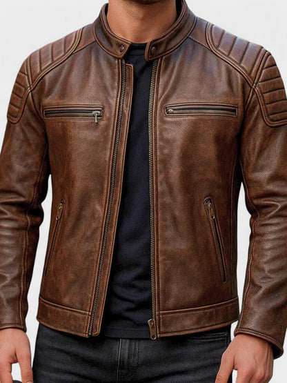 Troels Leather Jacket