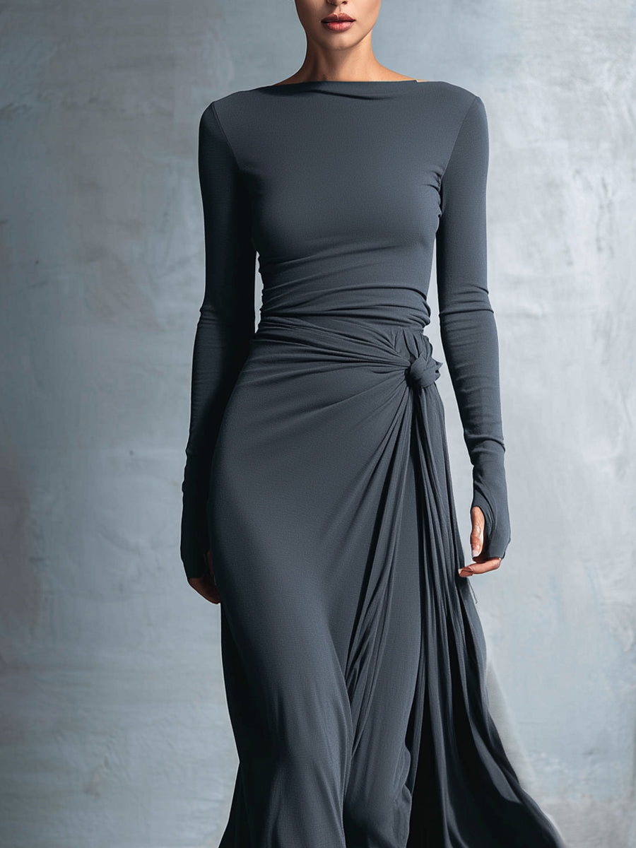 Imogen Wrap Maxi Dress
