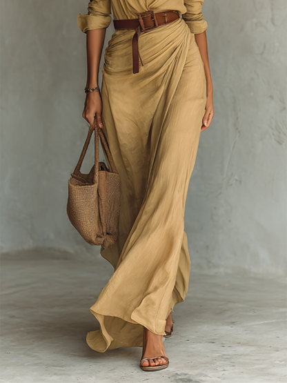 Victorie Lange Casual Jurk