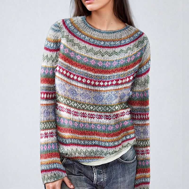 Anna Classic Fair Isle jumper