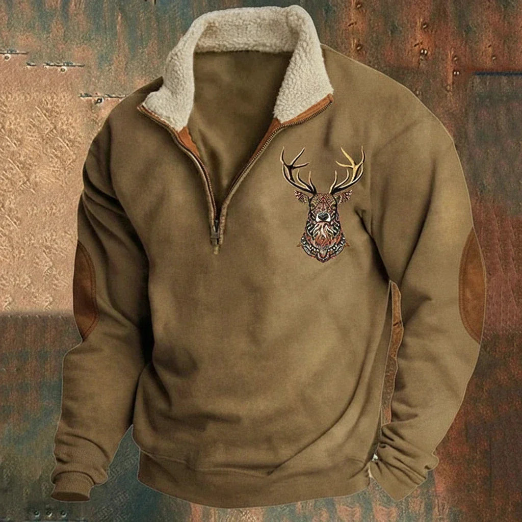 Arthur Nordic Deer Sweater