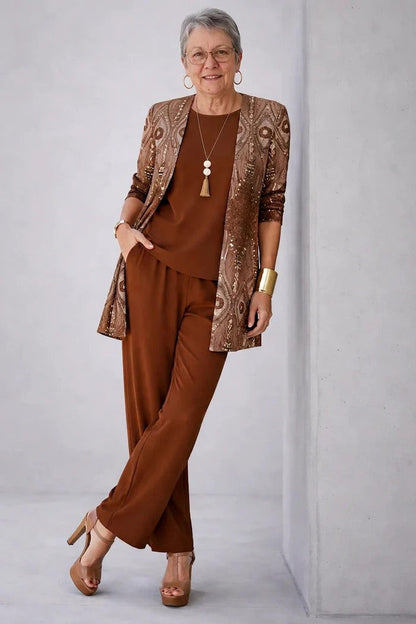 Jennifer Elegante Driedelige Set