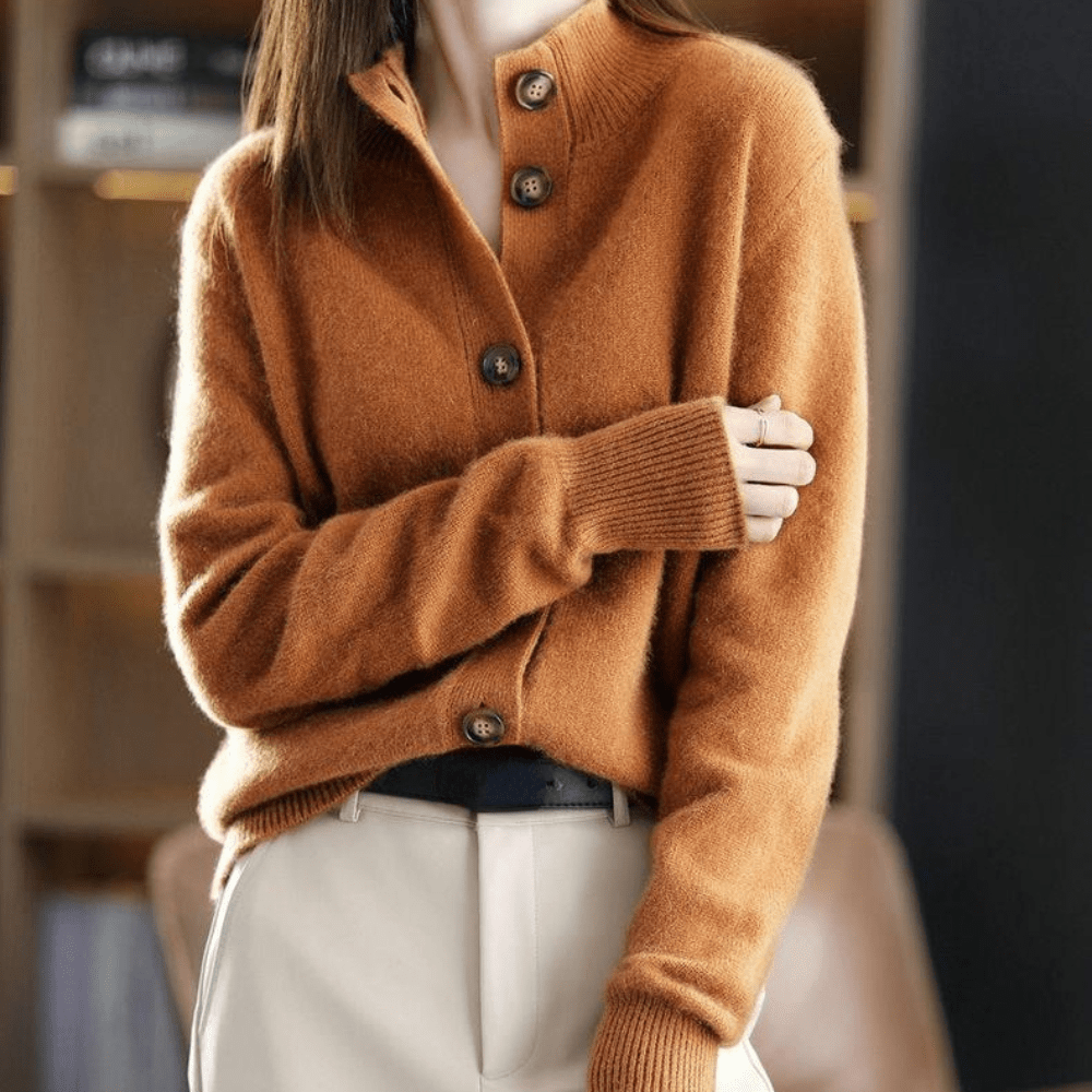 Annette Knitted Cashmere Vest