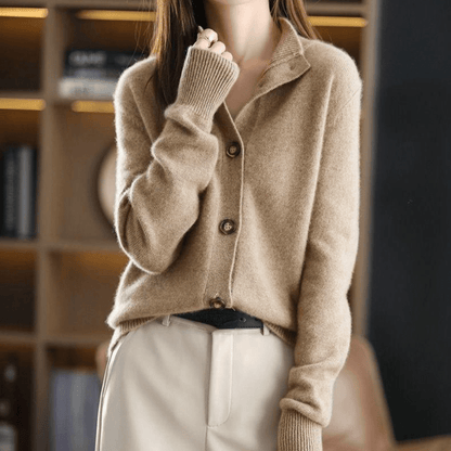Annette Knitted Cashmere Vest
