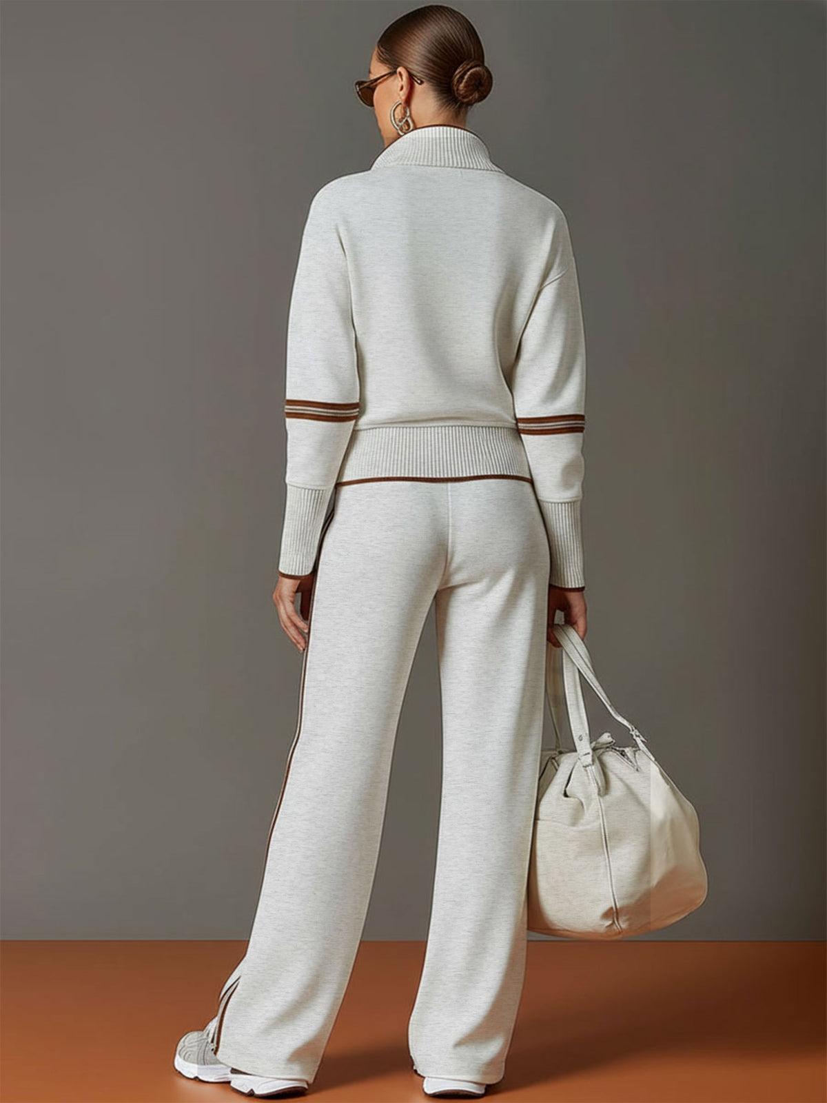 Charlotte – blouse and wide-leg pants