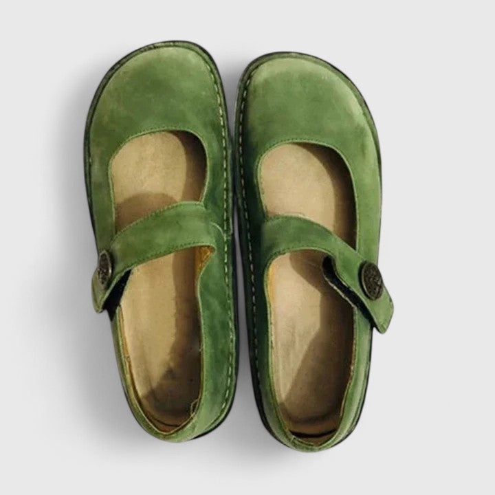 Monique Loafer van gepatineerd leer