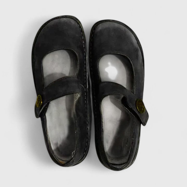 Monique Loafer van gepatineerd leer