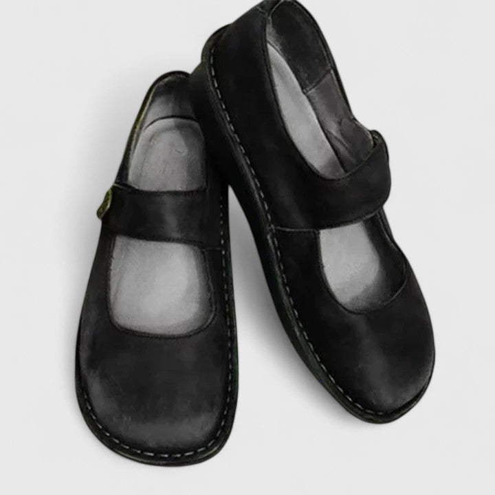 Monique Loafer van gepatineerd leer
