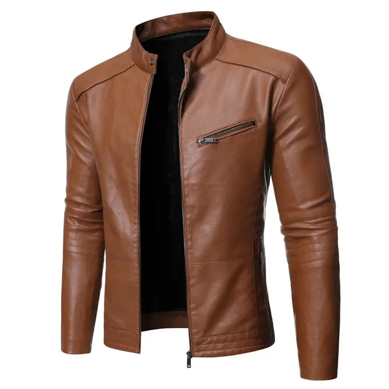 Luis Elegant Leather Jacket