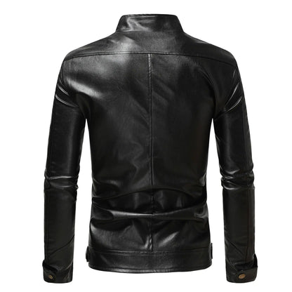 José Elegant Leather Jacket for Men