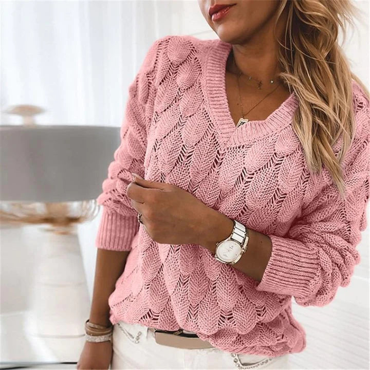 Noemier V-neck jumper