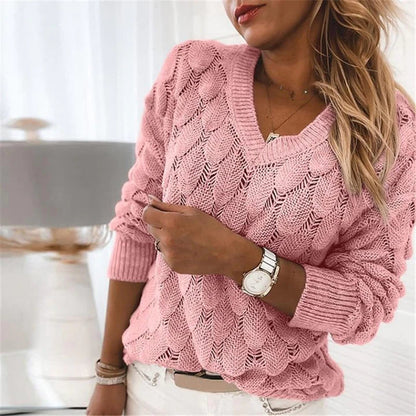 Noemier V-neck jumper