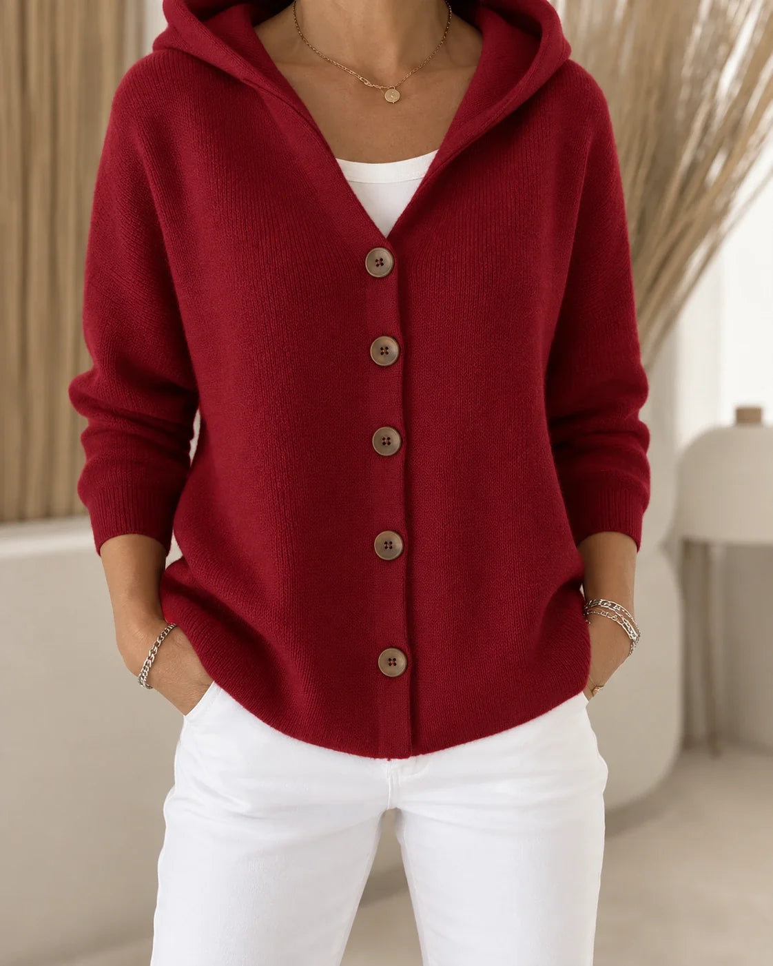 Tessa Licht Vest met Capuchon