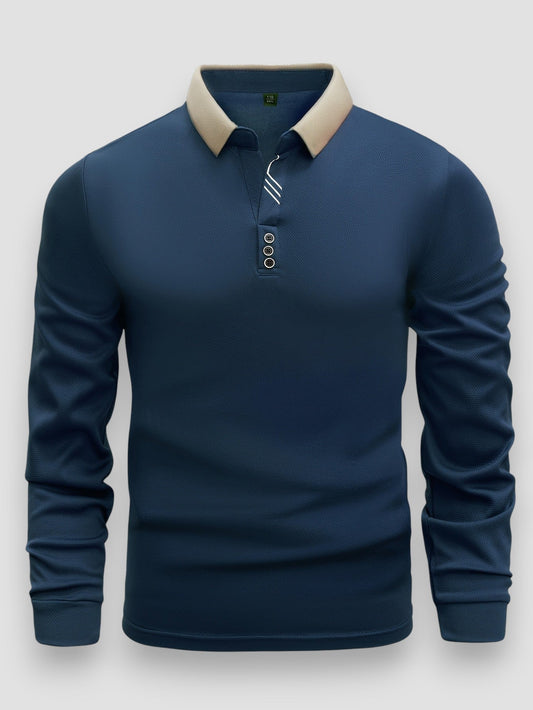 Beeckhoven Luxe Long Sleeve Polo