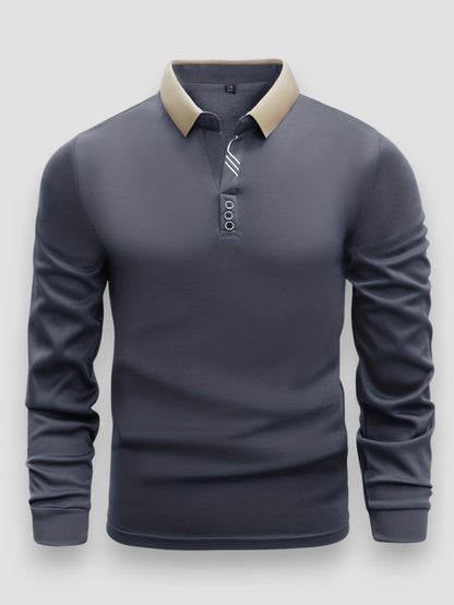 Beeckhoven Luxe Long Sleeve Polo