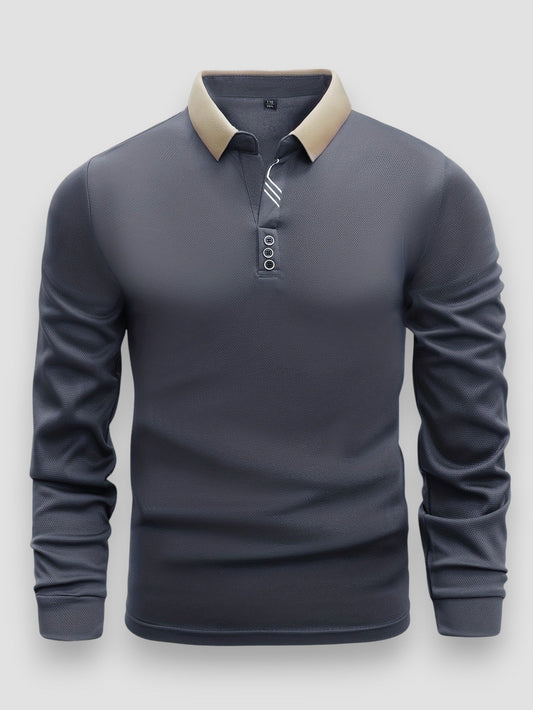 Beeckhoven Luxe Long Sleeve Polo